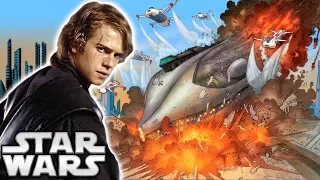 How Anakin Used the Force to Stop the MASSIVE Ship in Revenge of the Sith - Star Wars Explained