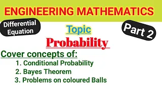 Conditional Probability | Bayes Theorem | Tamil