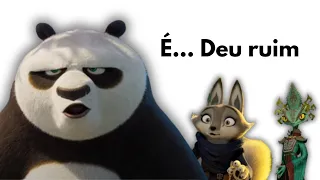 Kung Fu Panda 4 não foi show de bola...