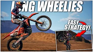 So I Learned an EASY Way to do LONG WHEELIES! (Monster Energy Supercross: The Official Videogame 3)