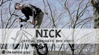 NYC BMX STREET RIDER - NICK | Official Cinematic BMX Video | LIFE BEHIND GRIPS