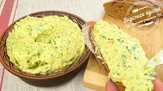 Delicious spread on bread. Breakfast or snack