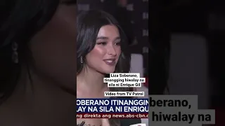 Liza Soberano, Itinangging Hiwalay na sila ni Enrique Gil #lizasoberano #lizquen #lizquenupdate