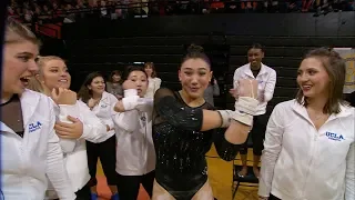 UCLA's Kyla Ross scores a perfect 10 with flawless uneven bars routine