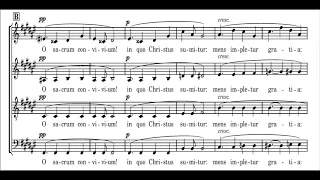 Olivier Messiaen - O Sacrum Convivium (Tenor)