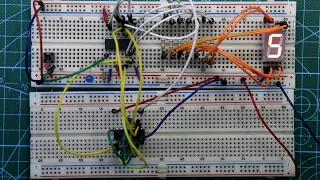 MOD 8 counter with 4026