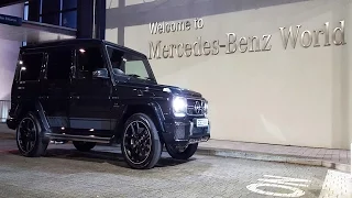 Mercedes G63 AMG Edition 463: Cold Start and drive by.