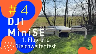  DJI MINI SE // Teil 4 - 1. Flug und Reichweitentest unter realistischen Bedingungen