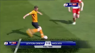 Leyton Orient vs Wolves League One Highlights 2013/2014