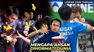 Rivalnya Aja Ngefans..!! ini Alasan Mengapa Mohammad Ahsan Begitu Dihormati Badminton Dunia #respect
