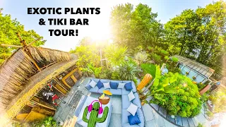 Mark's Crazy Tiki Bar & UK Tropical Garden Summer Tour