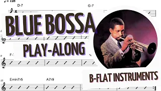 Blue Bossa | Jazz Play-Along | B-Flat Instruments