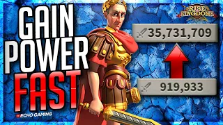 How to Gain Power Fast in Rise of Kingdoms