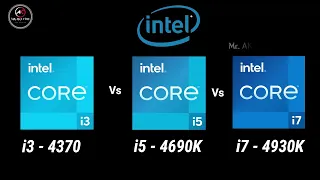 i3-4370 vs i5-4690K vs i7-4930K 4th gen Desktop Processor l i3 vs i5 vs i7 4th Gen Spec Comparison