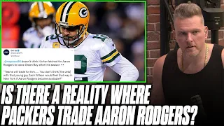 Is There Any Chance That Aaron Rodgers Isn't A Packer In 2023? | Pat McAfee Reacts