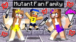 Jeffy Is Adopted By MUTANT CRAZY FAN GIRLS in Minecraft!