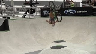 BMX: X Games 2014 - Daniel Sandoval's Bronze Medal Run In Park