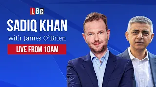 Speak to Sadiq: The Mayor of London answers your questions on LBC | Watch Again