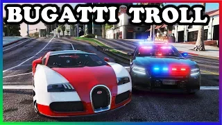 GTA 5 Roleplay - BUGATTI VS COPS TROLL | RedlineRP