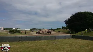 Jagdpanther 411 Preparing For Show - So Quiet - Tankfest 2017