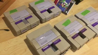 Fixing Ebay Junk - 6 SNES - Part 1 - Unboxing and Testing