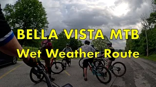 Mountain Biking Bella Vista, Arkansas - A Wet Weather Route