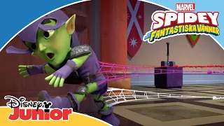 🦸Hickan räddar dagen! | Spidey and hans fantastiska vänner | Disney Junior Sverige