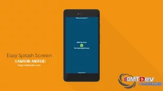 Xamarin Android Tutorial - Easy Splash Screen