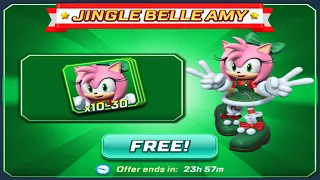 Sonic Forces - Jingle Belle Amy New Character Event Update - All 69 Characters Unlocked Gameplay