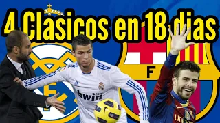 La Épica BATALLA de CLÁSICOS entre el REAL MADRID de MOURINHO y el BARÇA de GUARDIOLA (2010-2011)