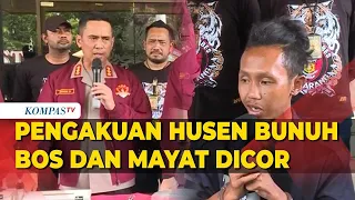 FULL! Pengakuan Husen Si Pembunuh dan Mutilasi Bos Depot Air Isi Ulang di Semarang