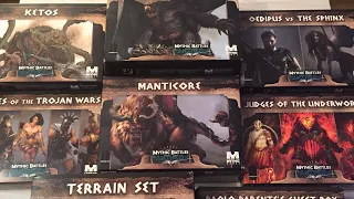 Mythic Battles: Pantheon small box expansions Unboxing