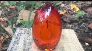 Making a "Jurassic Park" Style Mosquito Amber Egg