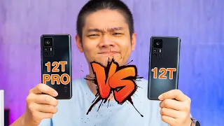 Which to choose? Xiaomi 12T vs Xiaomi 12T Pro review & comparison!