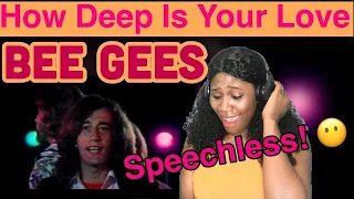 FIRST TIME HEARING BEE GEES - HOW DEEP IS YOUR LOVE |REACTION| * WHAT IN THE VOICE!!!