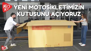 Yeni Motosikletimizin Kutusunu Açıyoruz!