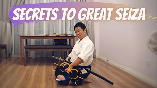 Secrets to great Seiza : an Iaidoka tips in training for Seiza for Budo (Saiken)