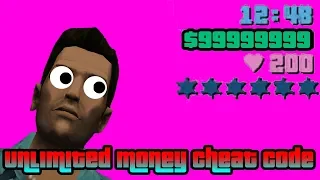 Vice City Unlimited Money Cheat Code