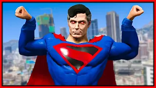 I Become Evil Superman and Destroy Cops in GTA 5 RP