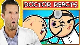 ER Doctor REACTS to Funniest Cyanide & Happiness Medical Scenes #8