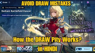 [Solo Leveling: Arise] - Global Launch How Pity system works everything in HINDI