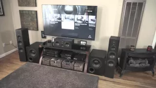 Updated Home Theater Tour SVS PB-1000's