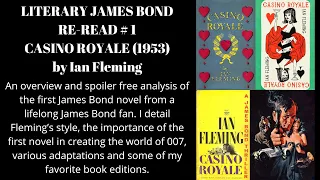 Literary James Bond #1: Casino Royale by Ian Fleming book overview and analysis