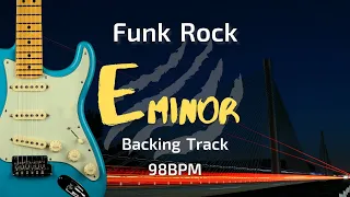 Funk Rock Style Guitar Backing Track in Em