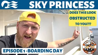 Sky Princess - Boarding Day - Norwegian Fjords Episode 1