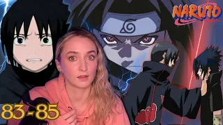 THE CHIDORI & Hate Among the Uchihas!! (NARUTO REACTION) Episode 83, 84, 85