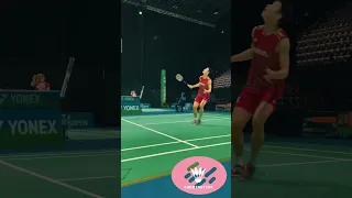 Footwork from All England Championship Li Shi Feng !