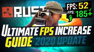 🔧RUST: Dramatically increase performance / FPS with any setup! 2021 UPDATE FPS BOOST