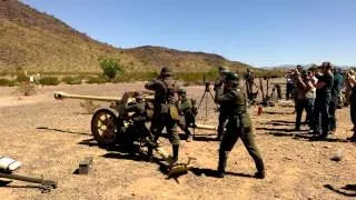 A real firing German pak-40