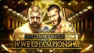 Randy Orton vs Triple H